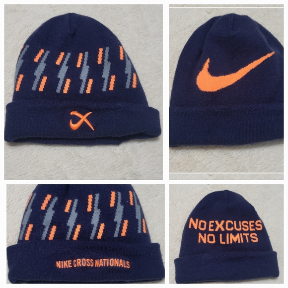 Nike Other - Reversible Nike Cross Nationals Logo Beanie Winter Hat